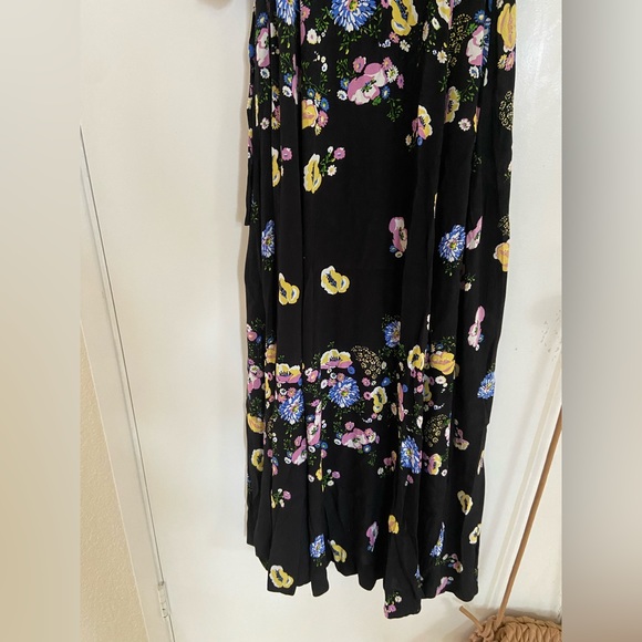 Free People Floral Maxi Romantic Flounce Dress - Picture 7 of 7